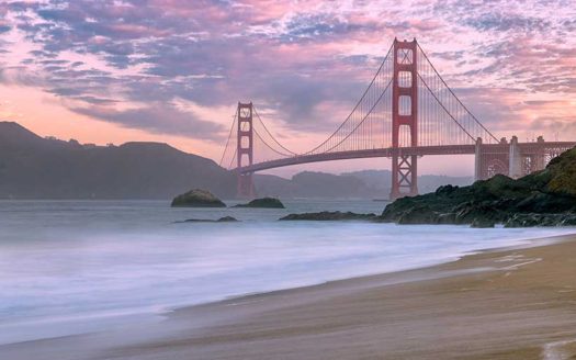 Golden Gate Bridge at Sunset